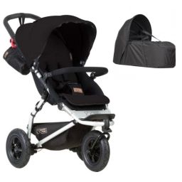 Poussette Mountain Buggy Swift – Black + Cocoon V2