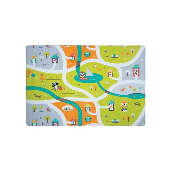 Tapis de jeu réversible Mülti Miles (140 x 100 cm)