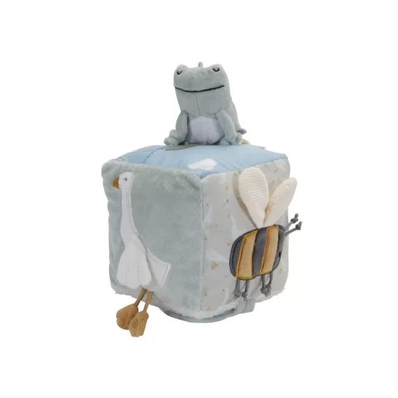 Cube d&rsquo;activités en tissu Little Goose