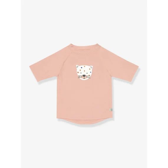 Tee-shirt anti-UV bébé Arc-en-ciel LÄSSIG manches courtes rose poudré