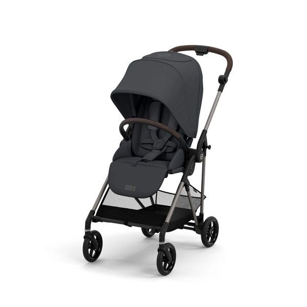 Poussette Cybex Melio 3 Châssis Bronze – Monument Grey (2023)