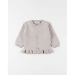 Cardigan En Tricot Beige