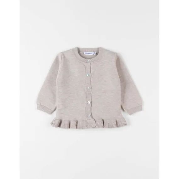 Cardigan En Tricot Beige