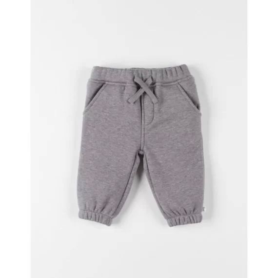 Pantalon jogging en Pulloloudoux® chiné gris
