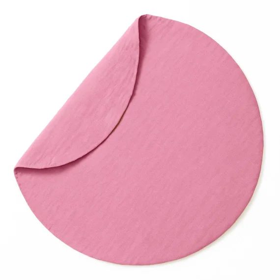 Tapis D&rsquo;eveil En Coton Bio Rose