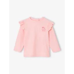 T-Shirt De Bain Bébé Fille Anti UV rose