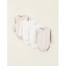 Pack 4 Bodies De Coton Multicolore