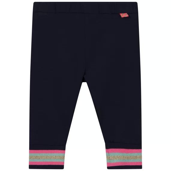 Legging bords fantaisie Fille Bleu