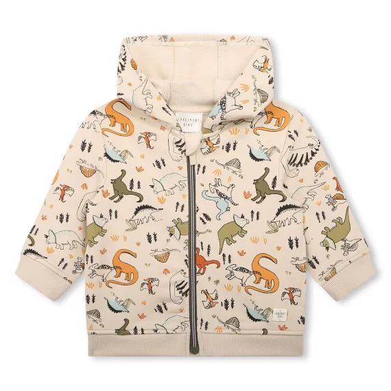 Cardigan à capuche Garçon Beige