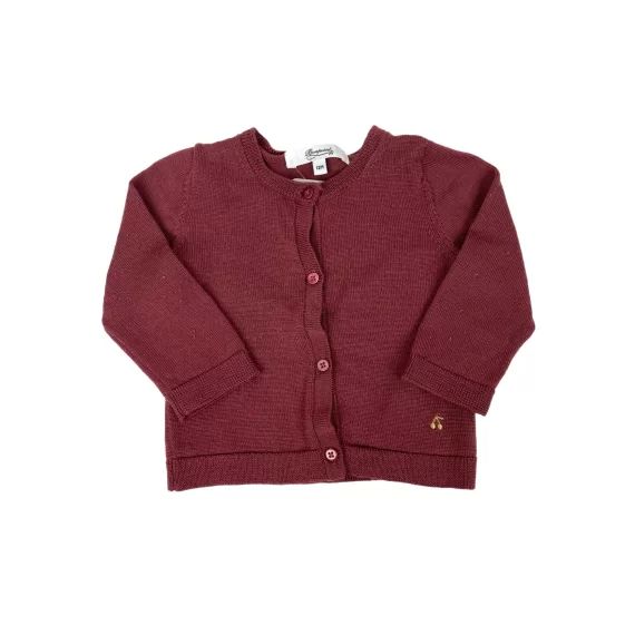 Gilet laine fille12 mois