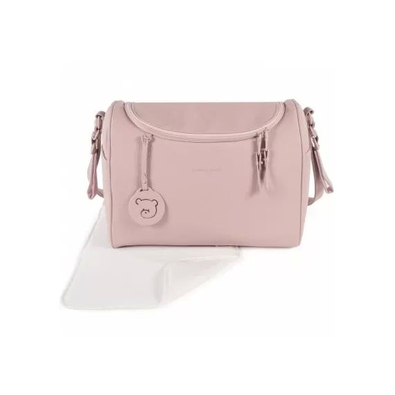 Sac à langer à bandoulière Yummi rose
