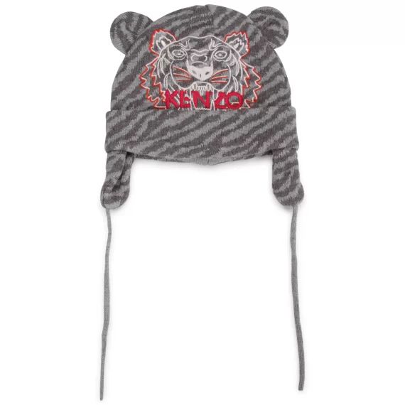 Bonnet en coton et cachemire UNISEXE Rose