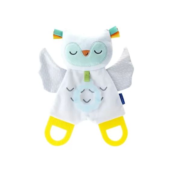 Doudou chouette sensorielle luminescente