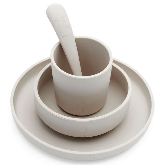 Coffret repas en silicone Nougat (4 pièces)