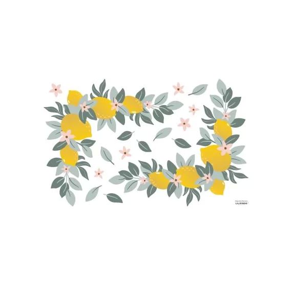 Planche de stickers M Lemons Ornaments (64 x 90 cm)