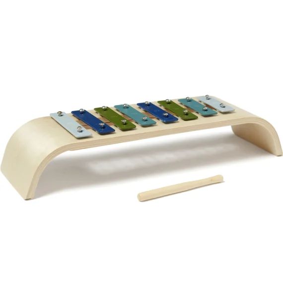 Xylophone vert et bleu