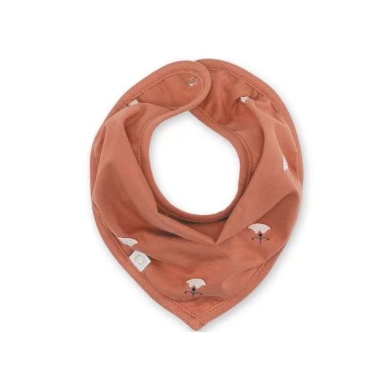 Bavoir bandana Odete terracotta