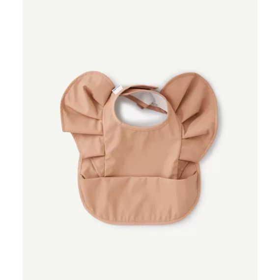 Bavoir terracota volanté –  – Soldes