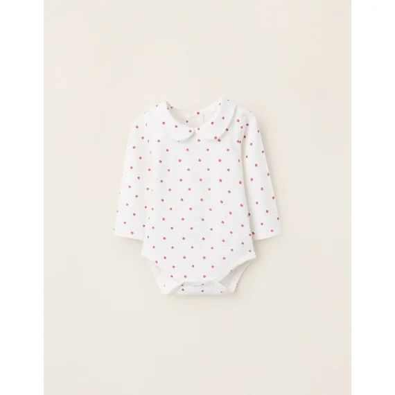 Body Avec Motif Et Volants Blanc