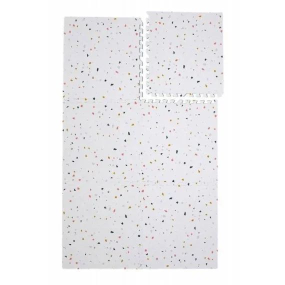 Tapis de jeu puzzle pour bébé et enfant – KIDOLO – Arc en ciel – 120 x 180 cm – Multicolore blanc