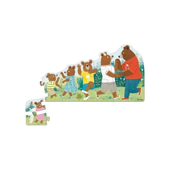 Puzzle XXL Famille ours