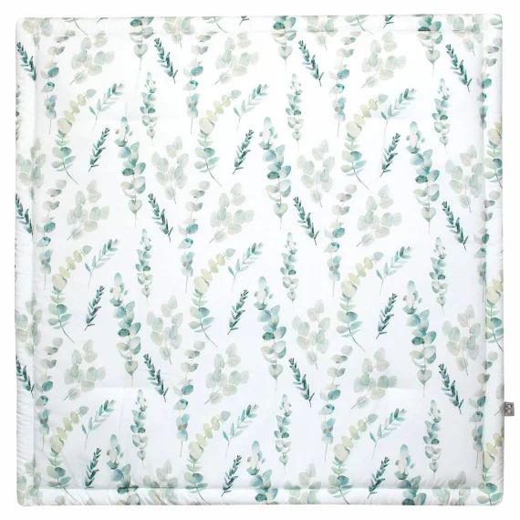 Tapis De Parc Tapis D&rsquo;éveil Réversible Eucalyptus Eucalyptus, Vert, Gris