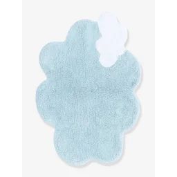 Tapis coton Lavable Mini Nuage Volume – LORENA CANALS bleu ciel