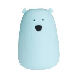 Veilleuse Lumineuse Tactile En Silicone Ourson