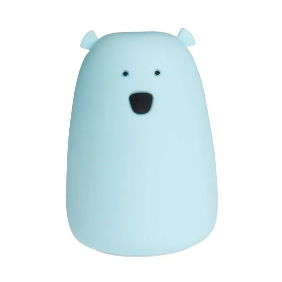 Veilleuse Lumineuse Tactile En Silicone Ourson