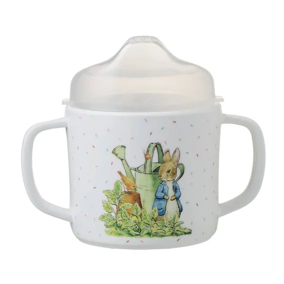 Tasse Deux Anses Avec Bec Amovible Pierre Lapin Blanc