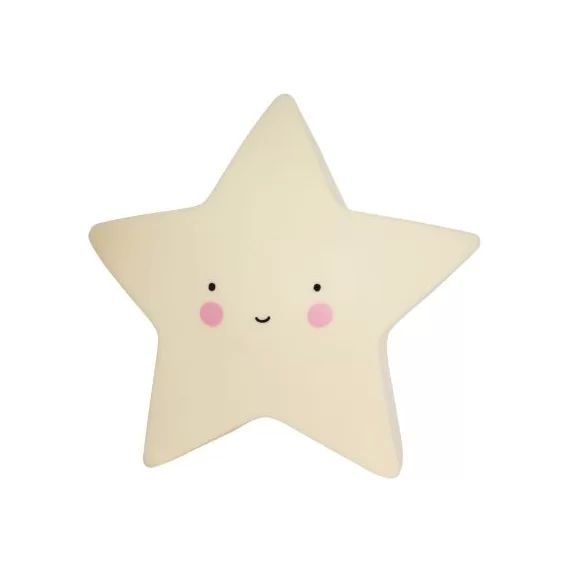 Petite veilleuse étoile jaune (14 cm)