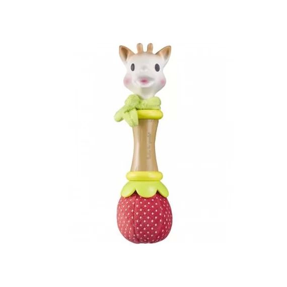Hochet fraise Natur&rsquo;soft