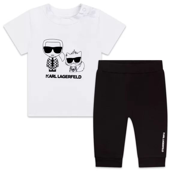 Ensemble t-shirt et legging Garçon Noir