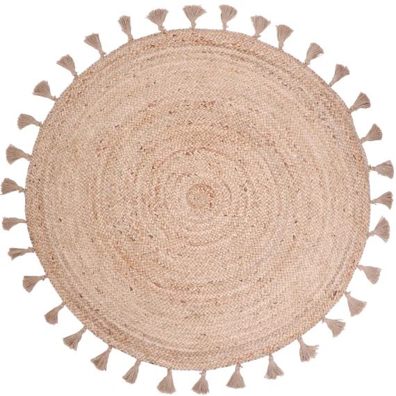 Tapis rond en jute Else (140 cm)