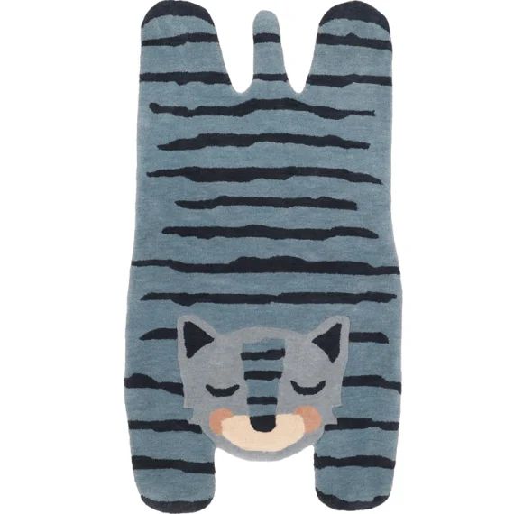 Tapis Blue Tiger (65 x 125 cm)