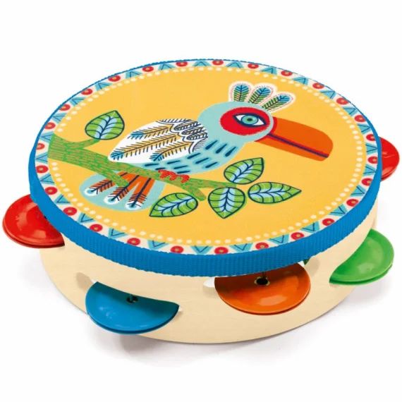 Tambourin avec cymbales