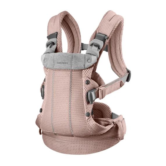 Porte-Bébé Harmony – Rose poudré / Mesh 3D