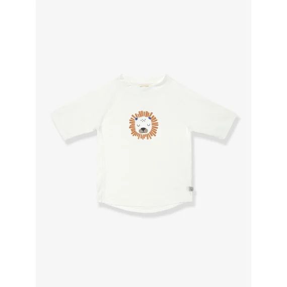 Tee-shirt anti-UV bébé Arc-en-ciel LÄSSIG manches courtes blanc