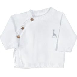 Brassière blanche Sophie la girafe (0-1 mois)