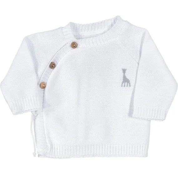 Brassière blanche Sophie la girafe (0-1 mois)