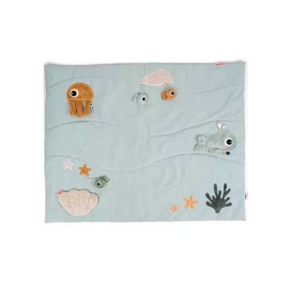 Tapis d&rsquo;éveil sensoriel Sea friends Multicolore