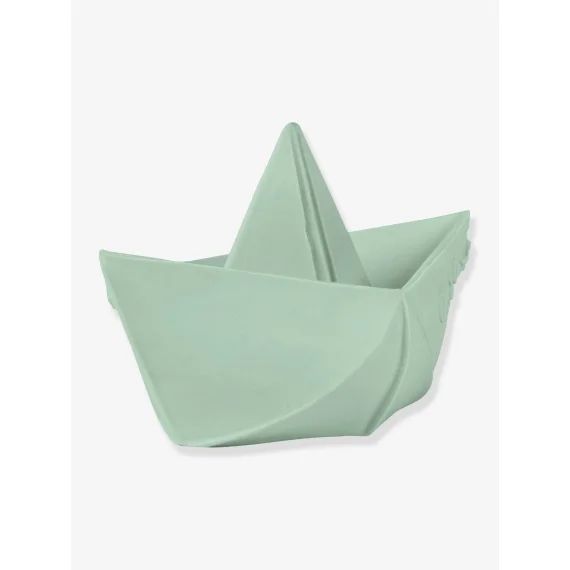 Jouet de bain Bateau Origami – OLI&CAROL menthe
