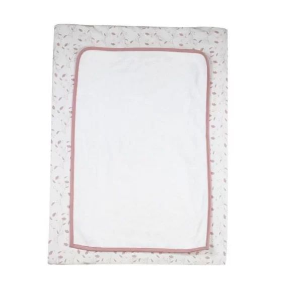 Matelas à langer – TROIS KILOS SEPT – Blanc – 50 x 70 x 8 cm – Bébé – Fille blanc