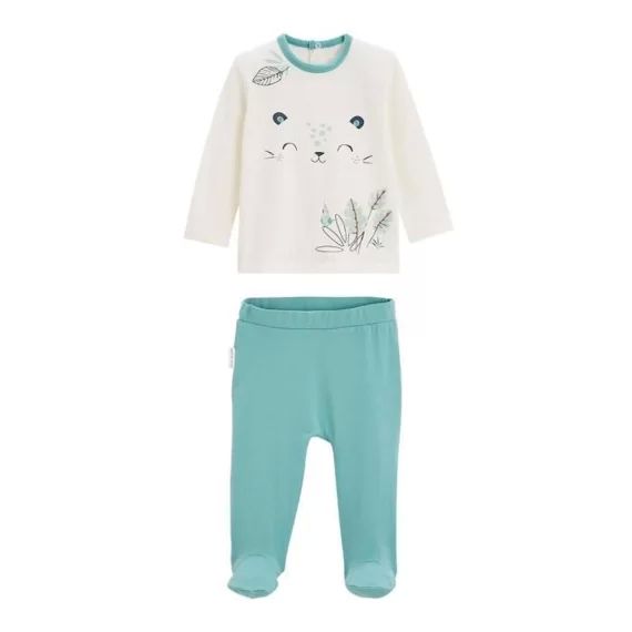 Pyjama bébé 2 pièces Belem bleu