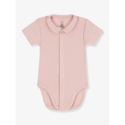 Body manches courtes avec col PETIT BATEAU rose