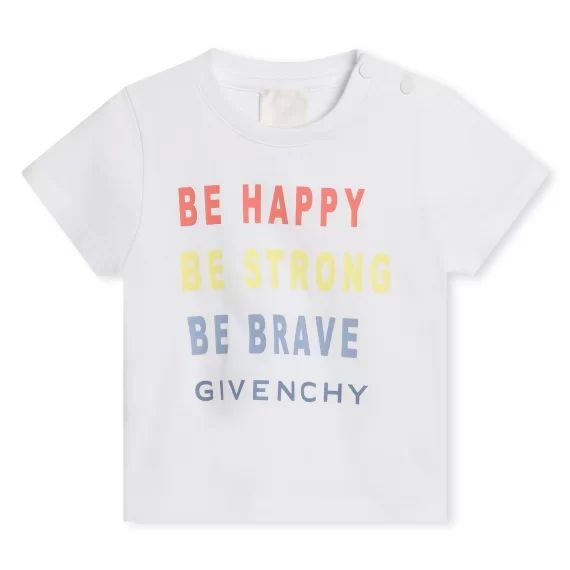 T-shirt imprimé multicolore Garçon Blanc