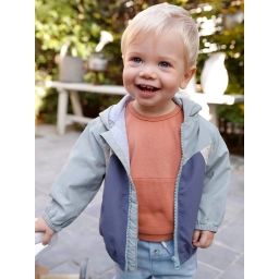 Sweat bébé manches courtes rouille