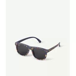 Lunettes de soleil bébé garçon bleues imprimées savane –  – Soldes