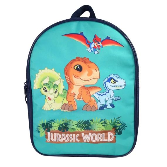 Sac À Dos Goûter Maternelle Jurassic World Bleu