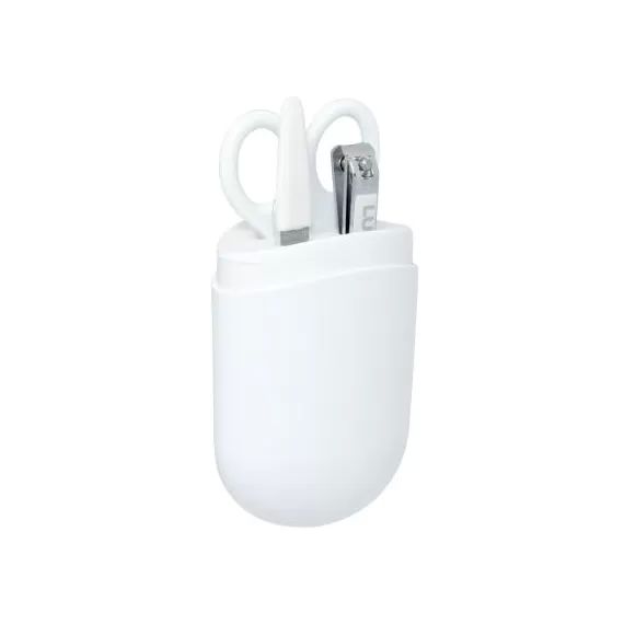 Set de manucure blanc neige (3 pièces)
